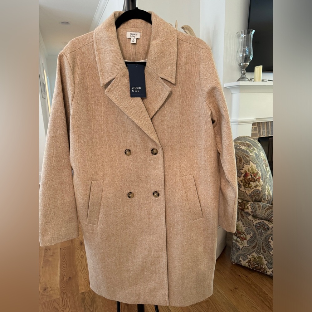 Crown & Ivy Wool Coat